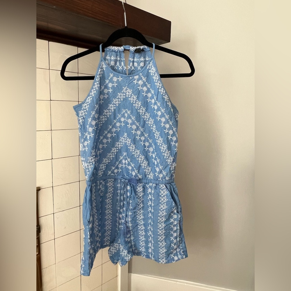 LOFT eyelet romper